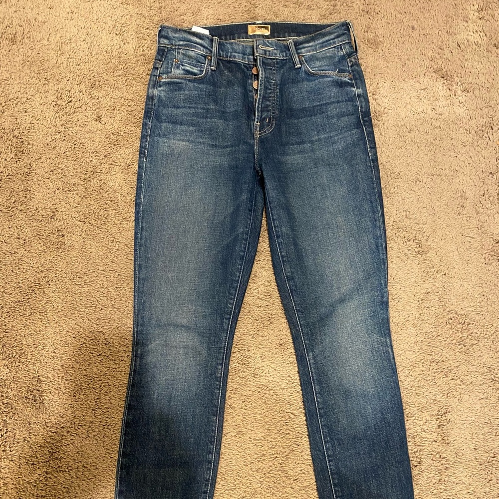 Mother Denim. The Stunner Fray. Roasting Nuts. Size 25